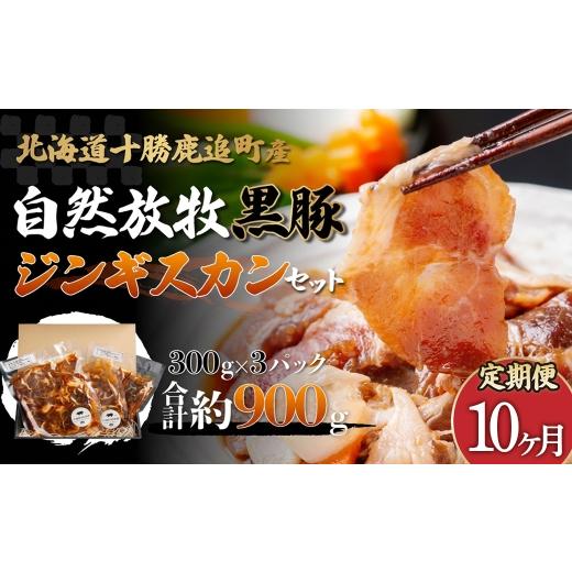 ふるさと納税 肉 北海道 鹿追町 定期10ヶ月 鹿追産 自然放牧黒豚ジンギスカンセット ふるさと納税 人気 おすすめ ランキング 黒豚 黒豚肉 豚肉 肉 豚 ジンギ…