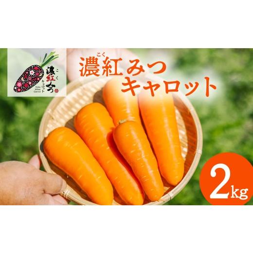 ふるさと納税 野菜類 人参 徳島県 海陽町 にんじん 濃紅みつキャロット 2kg 春にんじん 無選別 人参 ニンジン carrot