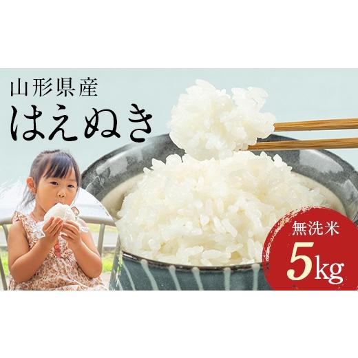 ふるさと納税 米 はえぬき 山形県 西川町 7月後半発送 令和7年度産 山形県 西川町産 無洗米 はえぬき 5kg 精米 白米 米 お米 ブランド米 ごはん ご飯 節水 時…