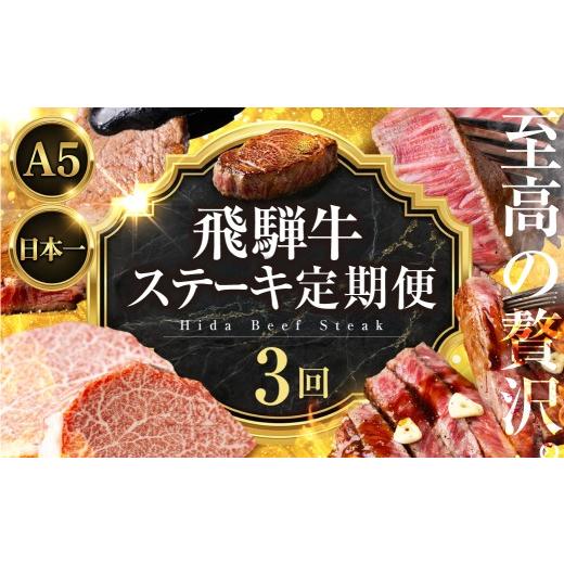 ふるさと納税 牛肉 ステーキ 岐阜県 大垣市 至高の贅沢 飛騨牛A5ステーキ定期便 選べる回数 定期便 3回 3ヶ月|定期便 飛騨牛 牛肉 お肉 希少部位 定期便 飛騨…