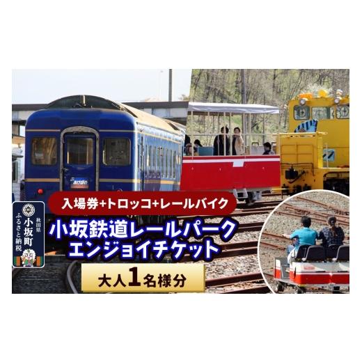 ふるさと納税 体験チケット 秋田県 小坂町 小坂鉄道レールパークエンジョイチケット(入場券+トロッコ+レールバイク)大人1名 レターパックプラス 小坂鉄道…