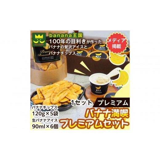 ふるさと納税 菓子 アイス 愛知県 名古屋市 満喫プレミアムセット プレミアム生バナナアイスクリーム(90ml×6個)・プレミアムバナナチップス (120g×5個)…