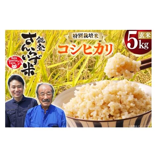 ふるさと納税 米 コシヒカリ 石川県 宝達志水町 米 令和7年産 特別栽培米 コシヒカリ 5kg 玄米 合同会社NotoSunriseFarm 石川県 宝達志水町 38601357 コメ こ…