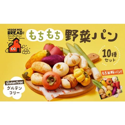 ふるさと納税 パン 東京都 荒川区 グルテンフリーもちもち野菜パン10種セット 084-001