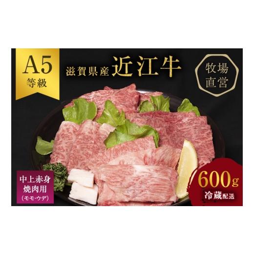 ふるさと納税 牛肉 モモ 滋賀県 豊郷町 (限定)父の日までに届く 近江牛 西川畜産 近江牛 焼肉 中上赤身焼肉用 約600g A5 雌牛 牛肉 黒毛和牛 焼き肉 焼肉用…