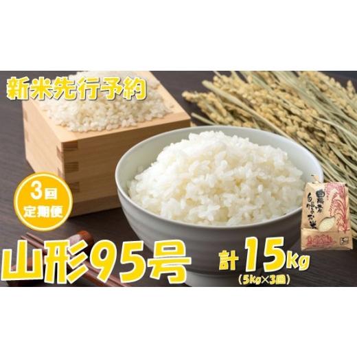 ふるさと納税 米 コシヒカリ 山形県 小国町 3回定期便 令和８年産米 先行予約 山形95号5kg　計15kg　佐藤_1