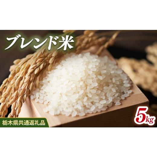 ふるさと納税 米 ブレンド 栃木県 鹿沼市 米 ブレンド米 5kg 栃木県産 栃木県共通返礼品 5kg | 寄付額7,500円