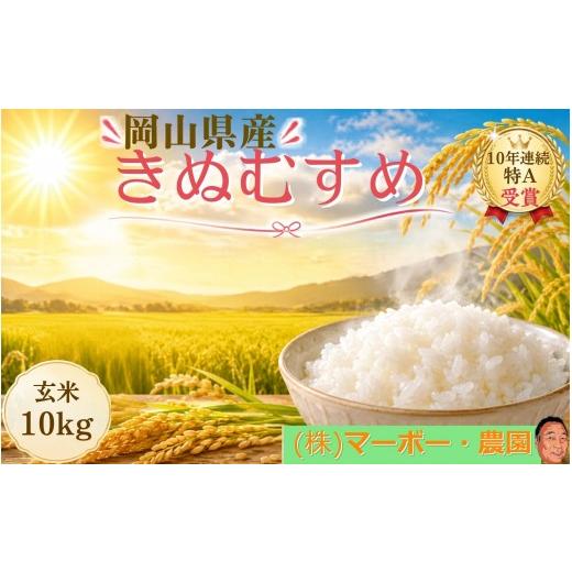 ふるさと納税 米 きぬむすめ 岡山県 真庭市 令和8年産 食味ランキング特A10年連続受賞の美味しいお米 岡山県産きぬむすめ 玄米 10kg / お米 特A きぬむすめ …