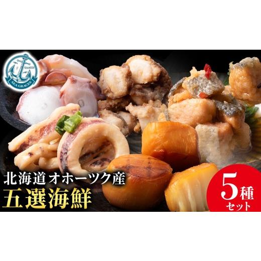 ふるさと納税 タコ 北海道 浜頓別町 浜頓別の恵み五選海鮮(味タコ・ホタテソフト貝柱燻製・イカ酢味噌和え・タコザンギ・鮭のコロコロ南蛮漬け) 株式会社シ…