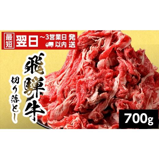 ふるさと納税 牛肉 炒め物 岐阜県 七宗町 最短翌日発送 飛騨牛 切り落とし 700g 岐阜県産 すき焼き 牛丼 炒め物 おかず 肉じゃが カレー 黒毛和牛 牛肉 牛 国…
