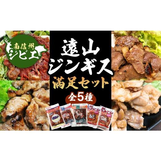 ふるさと納税 豚肉 長野県 豊丘村 遠山ジンギス満足セット 羊・豚・鶏・鹿・猪