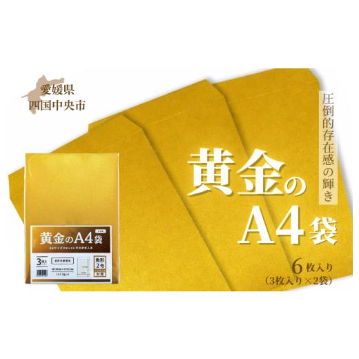 ふるさと納税 文房具・玩具 愛媛県 四国中央市 黄金のA4袋