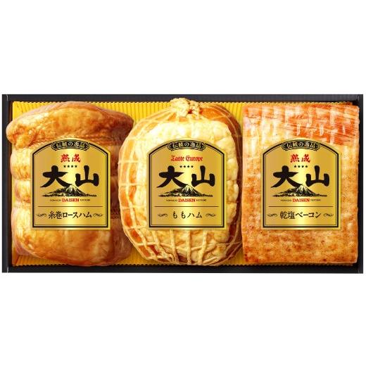 ふるさと納税 肉 ハム 鳥取県 日吉津村 OR-26 大山ハム伝統の逸品3種3品詰め合わせ
