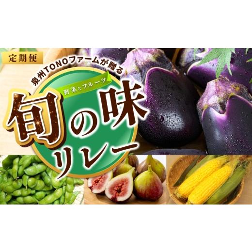 ふるさと納税 セット・詰合せ 大阪府 泉佐野市 定期便 泉州TONOファームが贈る定期便 野菜とフルーツの旬の味リレー 7月〜10月発送 水ナス トウモロコシ 枝豆…