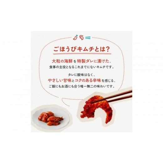 ふるさと納税 魚貝類 神奈川県 小田原市  ごほうびキムチ 海鮮キムチ7種14袋セット（エンガワ・エビ・イイダコ・牡蠣・ホタテ・イカ・トリ貝 各種2袋） キムチ…_2