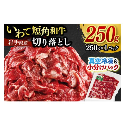 ふるさと納税 牛肉 岩手県 紫波町 6月発送 切り落とし 赤身 肉 牛肉 いわて 短角和牛 250g 小分けパック 真空冷凍 | 牛肉 肉 赤身 短角 和牛 国産牛 ブランド…