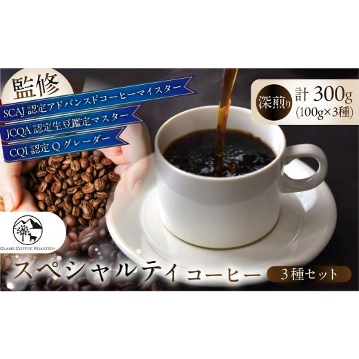 ふるさと納税 コーヒー コーヒー豆 愛知県 豊橋市 スペシャルティコーヒー豆 3種セット 計300g 深煎り / 中挽き コーヒー豆 コーヒー 豆 焙煎 自家焙煎 スペ…