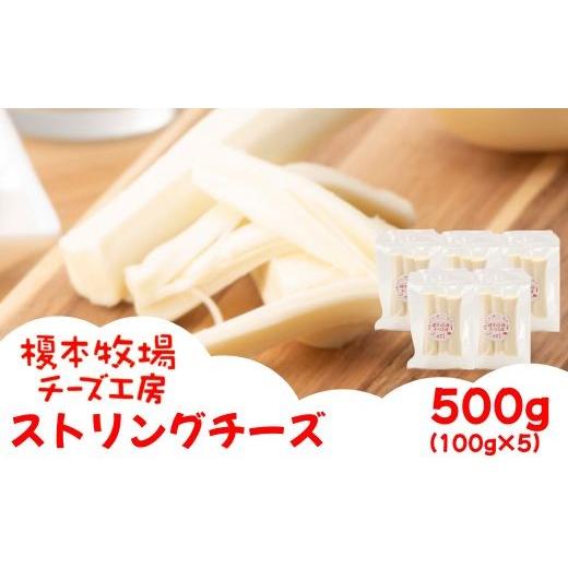 ふるさと納税 加工品等 チーズ 山口県 岩国市 ストリングチーズ 500g (100g×5) さけるチーズ 榎本牧場チーズ工房 500g (100g×5)