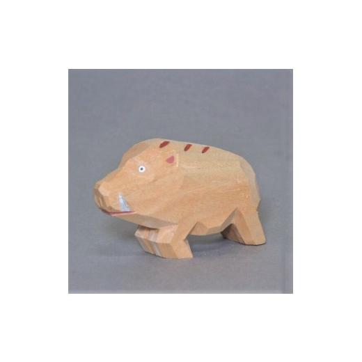 ふるさと納税 文房具・玩具 奈良県 奈良市 奈良一刀彫 亥(中) 伝統工芸品 大林杜壽園 奈良県 奈良市 なら 奈良一刀彫 亥(中)