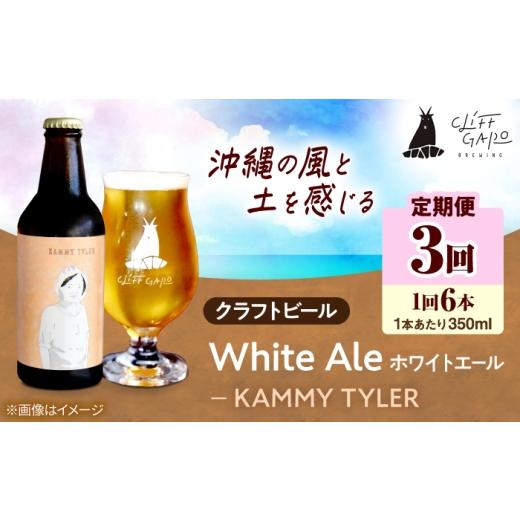 ふるさと納税 ビール 地ビール 沖縄県 沖縄市 全3回定期便 -CLIFF BEER- KAMMY TYLER (ホワイトエール) 6本入り ビール クラフトビール 350ml 飲み比べ ギフ…