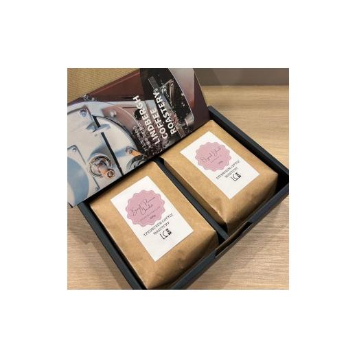 ふるさと納税 コーヒー コーヒー豆 新潟県 村上市 自家焙煎コーヒー豆 豆 LC8-1 店主のおすすめコーヒーセット 200g×2種 LINDBERGH COFFEE ROASTERY 1105…