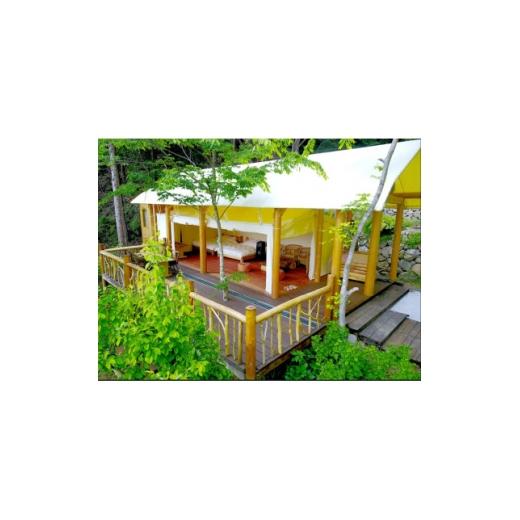 ふるさと納税 宿泊券 東京都 あきる野市 グランピングオーベルジュWOODLAND BOTHY 1泊2日宿泊利用券(3万円分) 1717572