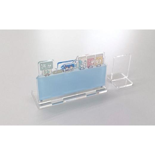 ふるさと納税 雑貨・日用品 東京都 府中市 アクリルぱぺスタンド(ぱぺスタ)パステルブルー パステルブルー