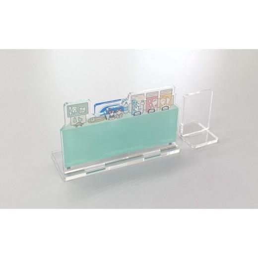 ふるさと納税 雑貨・日用品 東京都 府中市 アクリルぱぺスタンド(ぱぺスタ)パステルグリーン パステルグリーン