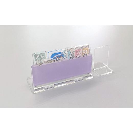 ふるさと納税 雑貨・日用品 東京都 府中市 アクリルぱぺスタンド(ぱぺスタ)パステルパープル パステルパープル