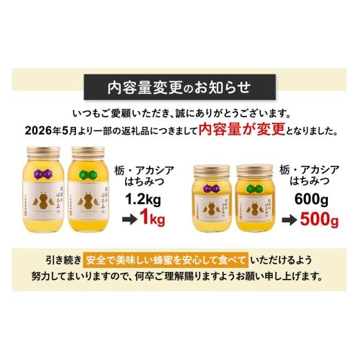 ふるさと納税 加工品等 はちみつ 秋田県 由利本荘市 《先行受付》 定期便隔月・2回 新蜜 小松養蜂場 はちみつ 秋田県産100％ アカシアはちみつ 500g はちみつ …_4