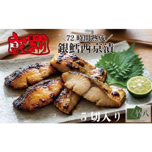 ふるさと納税 漬魚(味噌・粕等) 佐賀県 佐賀市 訳あり 銀鱈西京漬け詰合せ (5切):B135-022 5切