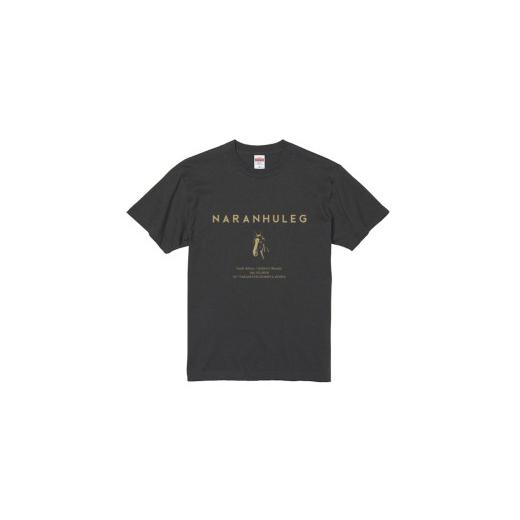 ふるさと納税 服 北海道 平取町 ナランフレグ (燻みブラック)Tシャツ 選べる3サイズ L ふるさと納税 人気 おすすめ ランキング 馬 競馬 競走馬 引退馬 ナ…