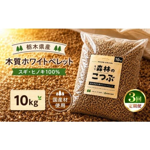 ふるさと納税 スポーツ・アウトドア 栃木県 矢板市 定期便3回 栃木県産 木質ホワイトペレット「森林(もり)のこつぶ」 10kg | 栃木県 矢板市 1回|6000円