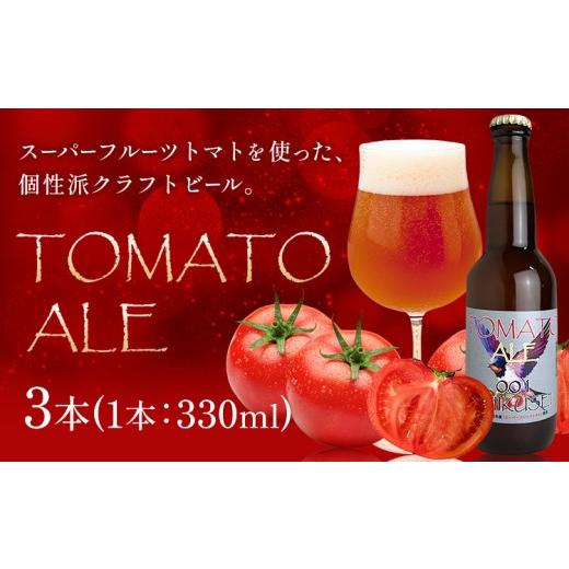 ふるさと納税 ビール 地ビール 茨城県 結城市 ビール クラフトビール トマト TOMATO ALE 330ml × 3本 [30日以内に出荷予定(土日祝除く)] QUADRA BREWING &…