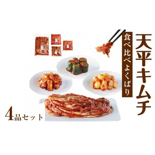 ふるさと納税 加工品等 キムチ 滋賀県 高島市 天平キムチ 食べ比べ野菜4品セット