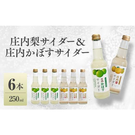 ふるさと納税 果汁飲料 大分県 由布市 梨サイダー 庄内かぼすサイダー 250ml×各3本 計6本