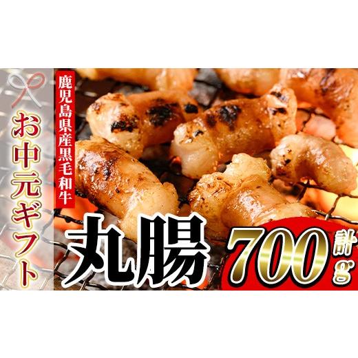 ふるさと納税 牛肉 ホルモン 鹿児島県 いちき串木野市 お中元 鹿児島県産 黒毛和牛 ホルモン 丸腸 700g 冷凍 国産 鹿児島県産 黒毛和牛 もつ鍋 焼肉 にも オ…