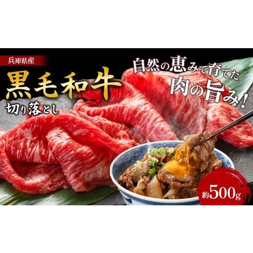 ふるさと納税 牛肉 兵庫県 上郡町 牧場直売店 兵庫県産黒毛和牛 切り落としバラ 500g | 切り落とし バラ 500g 牛丼 肉じゃが 佃煮 すき焼き 炒め物 和食 牛肉…