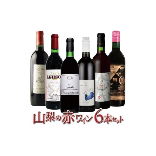 ふるさと納税 ワイン セット 山梨県 笛吹市 山梨の赤ワイン6本セット 127-026