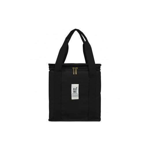 ふるさと納税 アウトドアグッズ バッグ 和歌山県 海南市 BigBee BOX型クーラーランチバッグ シックブラック シックブラック