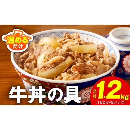 ふるさと納税 牛肉 炒め物 大阪府 泉佐野市 スピード発送 牛丼の具 総量1.2kg 8人前 惣菜 牛肉 小分け 150g×8P 湯煎 簡単調理 一人暮らし