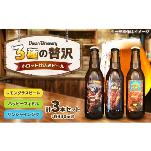 ふるさと納税 ビール 佐賀県 武雄市 クラフトビール3種セット(レモングラスビール/ハッピーフィドル/サンシャインジグ) 各330mL×1本 ビール お酒 クラフ…
