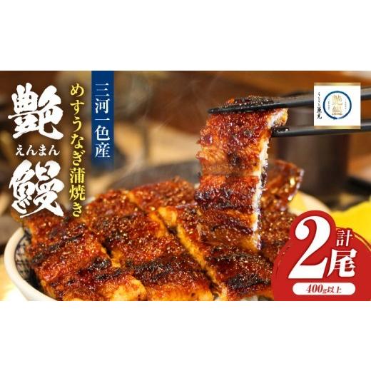 ふるさと納税 うなぎ 愛知県 西尾市 愛知県三河一色産 めすうなぎ 「艶鰻」 うなぎ 蒲焼き [2尾(計400g以上)] 土用の丑 ・U048-c1 土用の丑の日までにお…