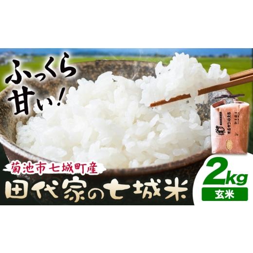 ふるさと納税 米 ヒノヒカリ 熊本県 菊池市 令和7年産 菊池市七城町産 田代家の七城米 七城ヒノヒカリ玄米 2kg 田代こめや[30日以内に出荷予定(土日祝除く)]…