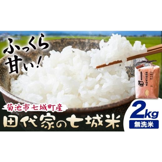 ふるさと納税 米 ヒノヒカリ 熊本県 菊池市 令和7年産 菊池市七城町産 田代家の七城米 七城ヒノヒカリ無洗米 2kg 田代こめや[30日以内に出荷予定(土日祝除く)…