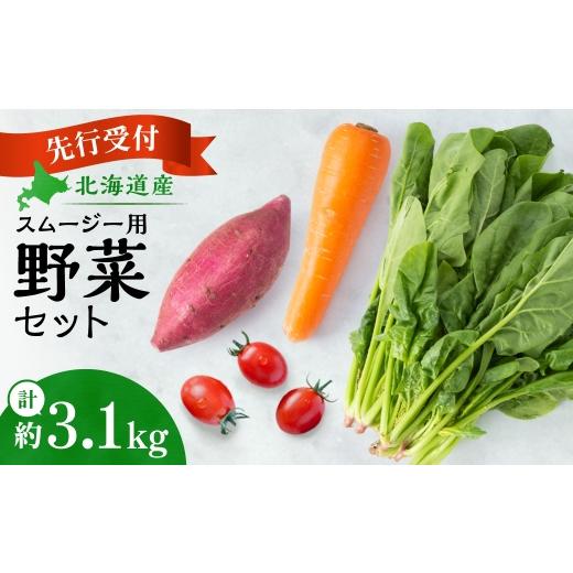 ふるさと納税 セット・詰合せ 北海道 札幌市 先行受付 スムージー用野菜セット | ミニトマト アイコ ほうれん草 にんじん さつまいも 北海道産 詰合せ セッ…