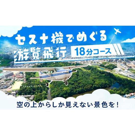 ふるさと納税 体験チケット 大阪府 羽曳野市 遊覧飛行 体験 セスナ機 世界遺産 古市古墳群 18分コース (3名まで) 第一航空株式会社[30日以内に出荷予定(土日…