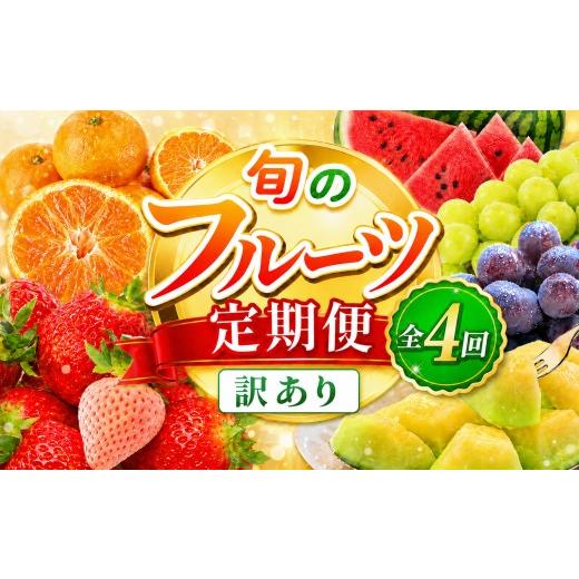 ふるさと納税 果物の詰合せ 熊本県 玉名市 定期便 訳あり 旬のフルーツ定期便 全4回 | (いちご みかん 不知火 スイカ ぶどう メロン ) 1年 フルーツ定期 フ…