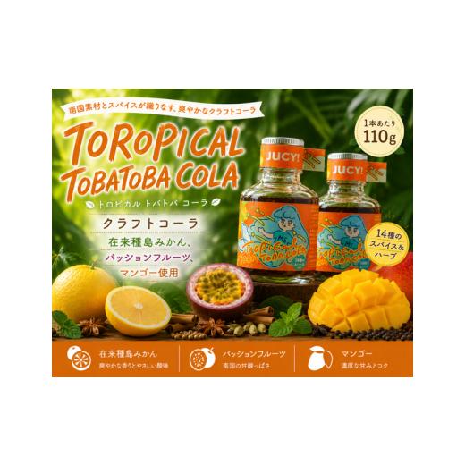 ふるさと納税 飲料類 鹿児島県 喜界町 クラフトコーラ TOROPICAL TOBATOBACOLA 110g×2本