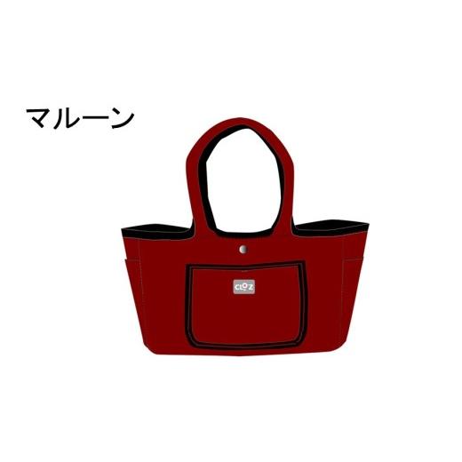 ふるさと納税 カバン 手提げ 大分県 国東市 クロッツバッグウィメン 防水素材 ポコトート マルーン_2666R-2 マルーン